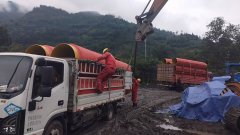 赋能隧道安全施工！贤道新材料承接新隧道逃生管供应项目